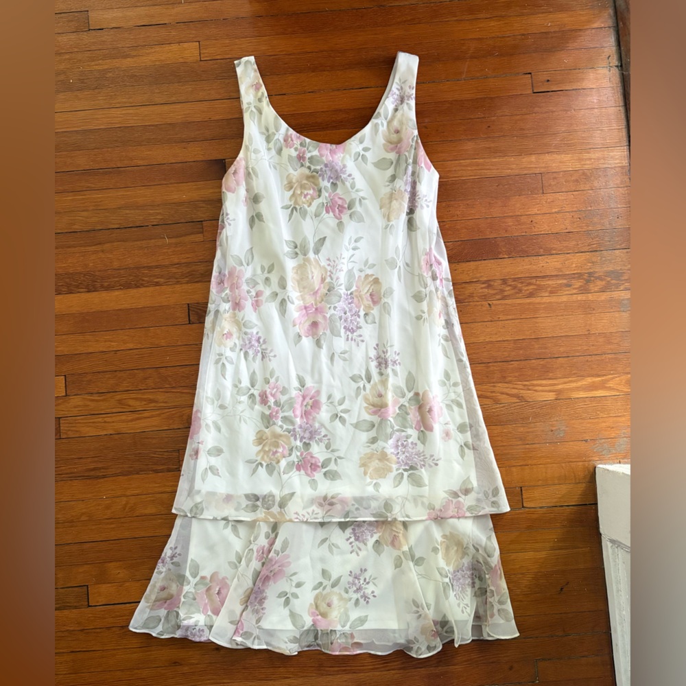 Vintage J.B.S. Floral Dress